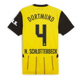 Borussia Dortmund Nico Schlotterbeck #4 Hjemme skjorte 2024-25 Kortermet